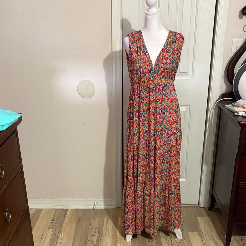 Trendyol Multicolor Floral Maxi Dress